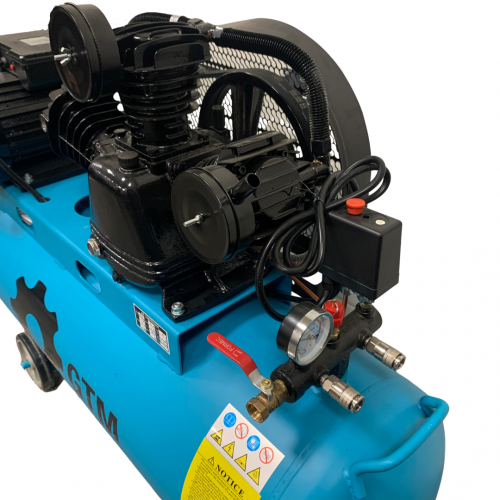 GTM air compressor 3cil/100L 3.3KW 600/min