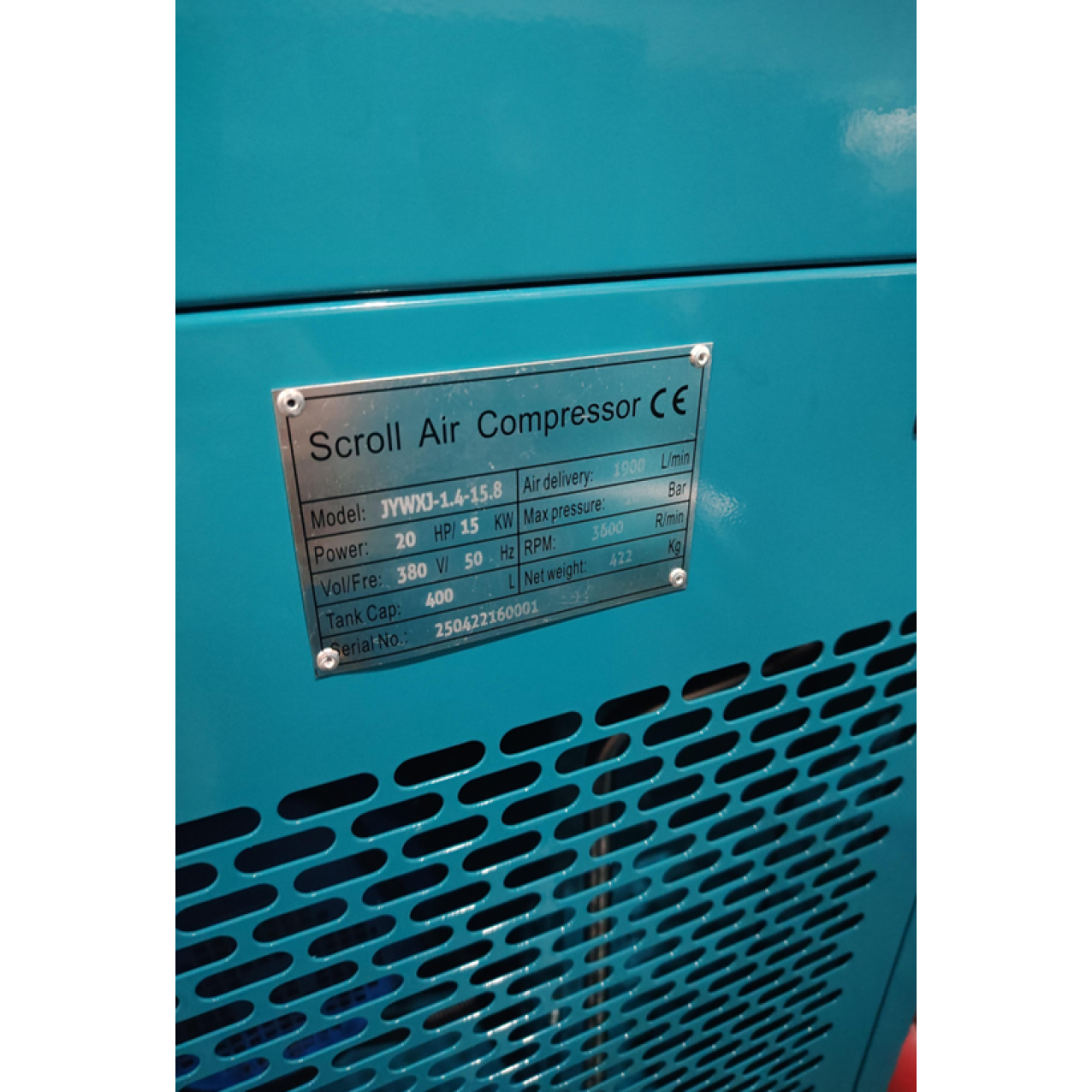 Screw air compressor GTM 15HP