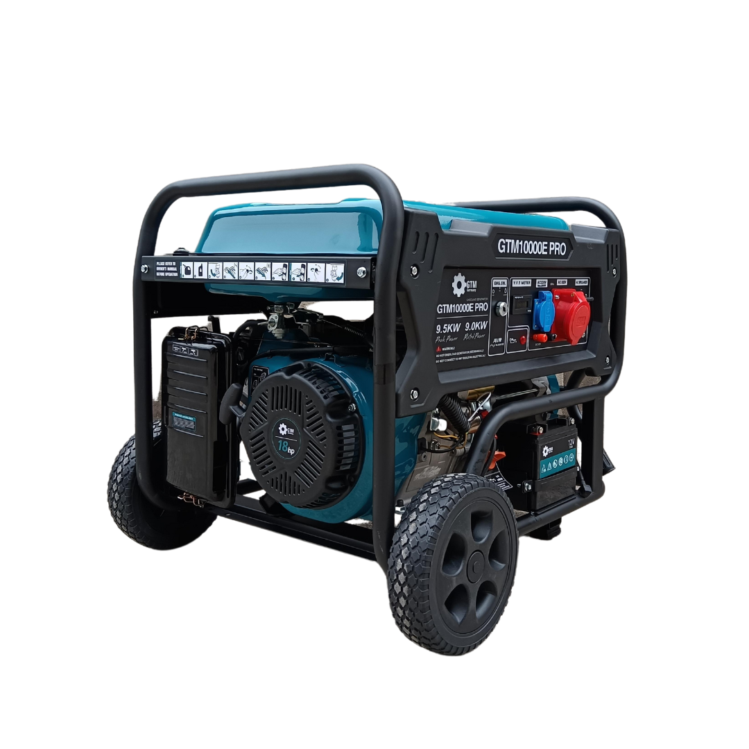 GTM GG10000E PRO Petrol generator 9.5 KW three-phase