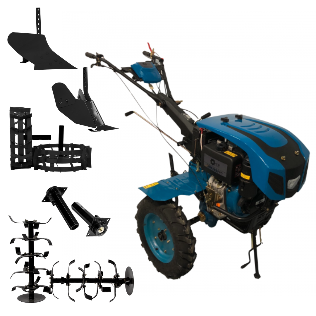 Diesel tiller GTM 620D PRO 10 HP