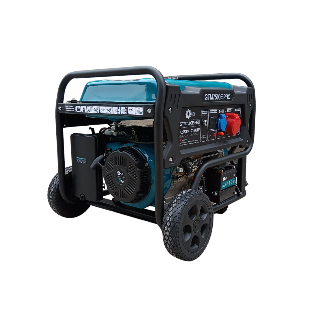 GTM GG7500E PRO Gasoline generator 7.5 KW single-phase/three-phase