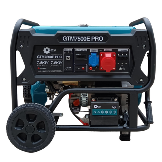 GTM GG7500E PRO Gasoline generator 7.5 KW single-phase/three-phase